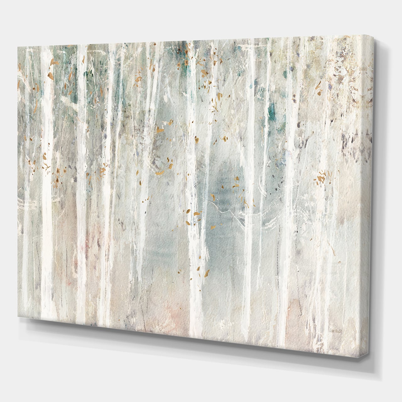 Designart - A Woodland Walk into the Forest III - Modern Farmhouse Canvas Art